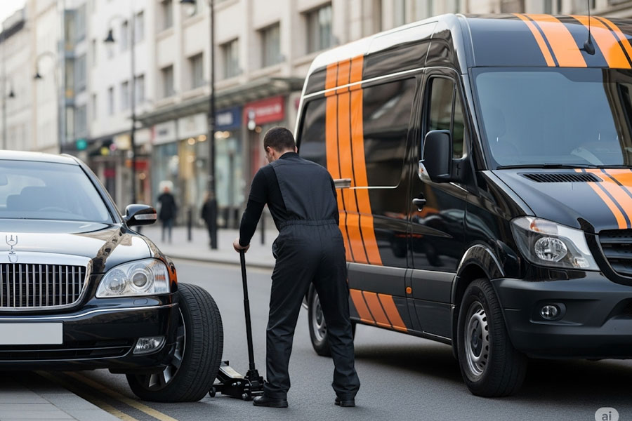 roadside tyre assistance